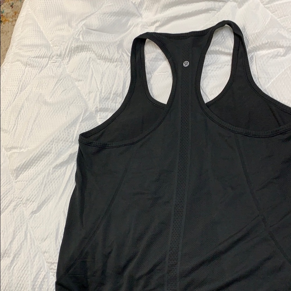 Lulu lemon tank size 12 black